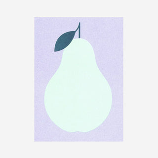 Pear Riso-Postkarte