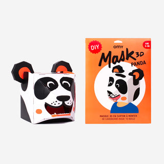 Panda 3D Mask Bastelset