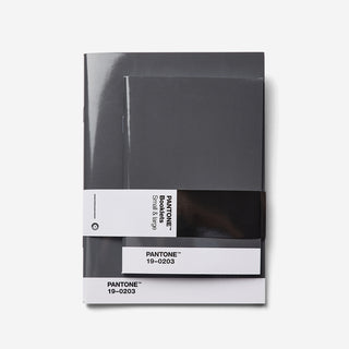Pantone™ Grey 19-0203 Booklet set of 2