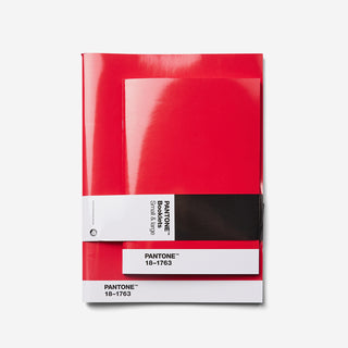 Pantone™ Red 18-1763 Booklet set of 2