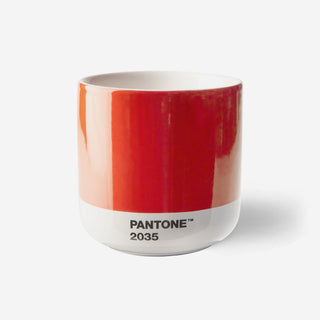 Pantone™ Red 2035 Cortado-Thermobecher