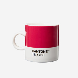 Pantone™ Color of the Year 2023 Porcelain Espresso Cup Viva Magenta 18-1750