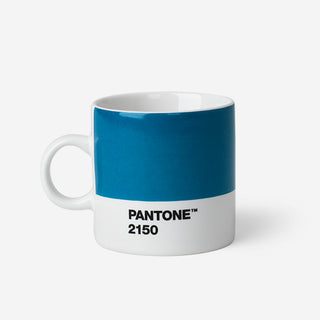 Pantone™ Blue 2150 Espresso-Tasse aus Porzellan