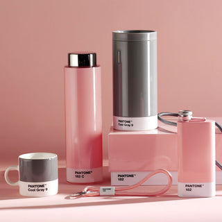 Pantone™ Light Pink 182 Porcelain Espresso Cup
