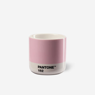 Pantone™ Light Pink 182 Macchiato Porzellan-Thermobecher 100ml
