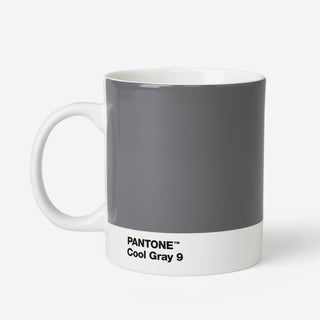 Pantone™ Cool Gray 9 Porzellan-Tasse