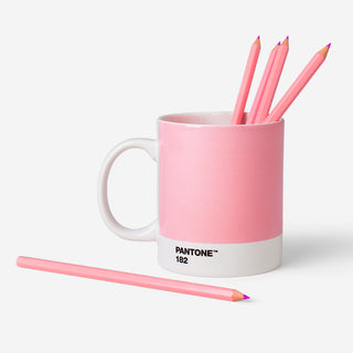 Pantone™ Light Pink 182 Porcelain Mug