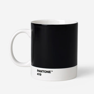 Pantone™ Black 419 Porcelain Mug