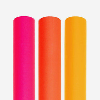 Neon wrapping paper