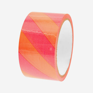 Parcel Tape Neon Pink Orange