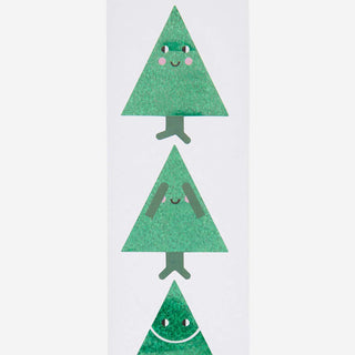 Sticker Merry Christmas Tannen – 120 Stk