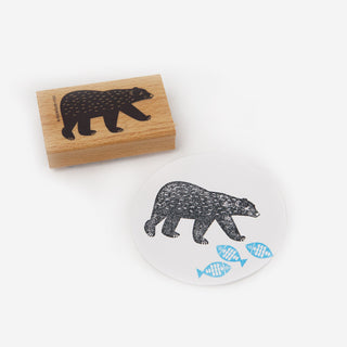 Polar bear stamp