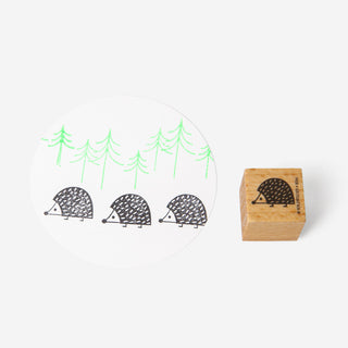 Hedgehog baby stamp
