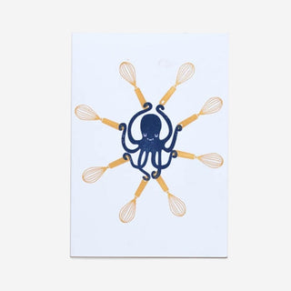 Octopus stamp