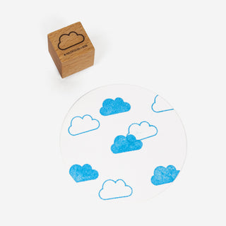 Cloud outline stamp