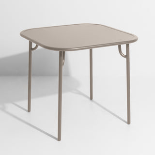 Week-End Plain Square Dining Table