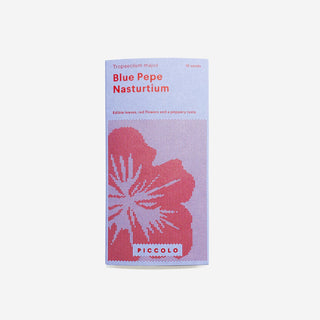 Nasturtium Blue Pepe - Samen für essbare Blumen