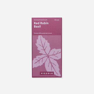 Red Rubin Basil Samen