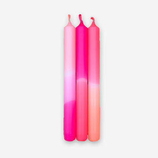 Dip Dye Neon Lim. Edition – Set of 3 candles
