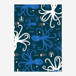 Octopus Geschenkpapier