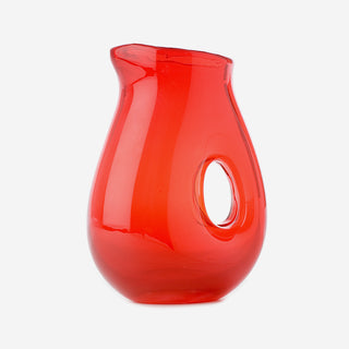 Jug with Hole Coral Red