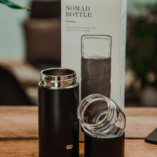 Nomad Bottle Black 300ml - Teapot for on the go