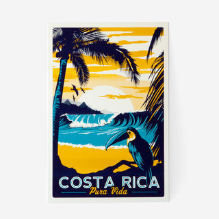 Costa Rica Siebdruck