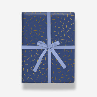 Geschenkpapier Foiled Ikigai Indigo
