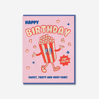 Popcorn Birthday The Toonies Grußkarte