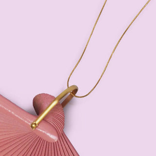 Goldene Kette für Fächer