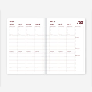 Diary Spiral Organiser 2027