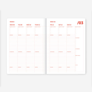 Diary Spiral Organiser 2027