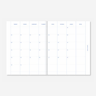 A-Planner 2026 - Beige Linen