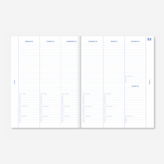 A-Planner 2026 - Beige Linen