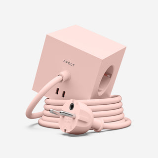 Square 1 USB-C & Magnet New Pink