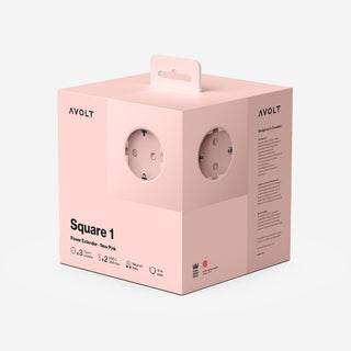 Square 1 USB-C & Magnet New Pink