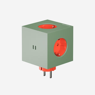 Square 2 Steckdose AVOLT × Bauhaus Gecko Bloom