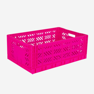 Colour Crate L Neon Pink