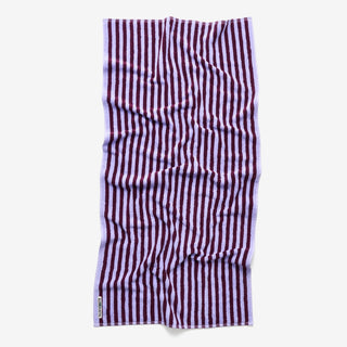 Naram Towel Wine & Lavender Blue