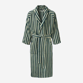 Naram Bath Robe Seafoam & Deep Teal