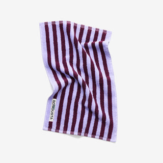 Naram Towel Wine & Lavender Blue