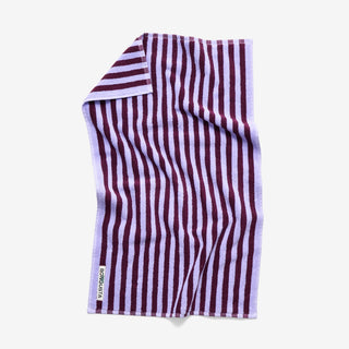 Naram Towel Wine & Lavender Blue