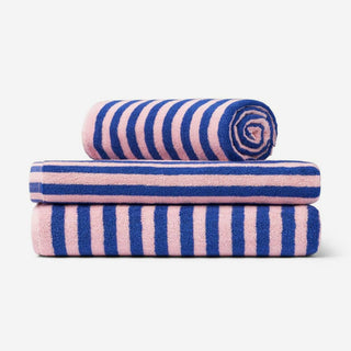 Naram Towel Dazzling Blue &amp; Rose