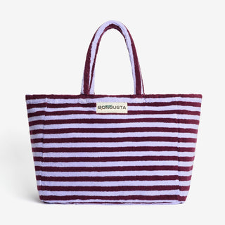 Naram Weekend Bag Wine & Lavender Blue