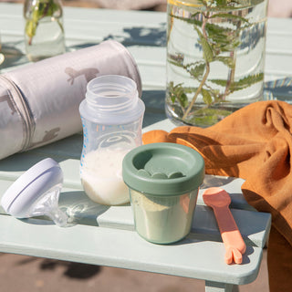 Baby-Snackbox Set Croco