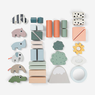 Baustein-Set Deer Friends