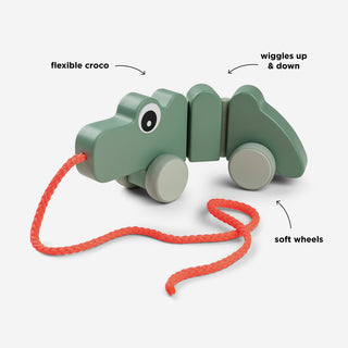Nachziehspielzeug Croco
