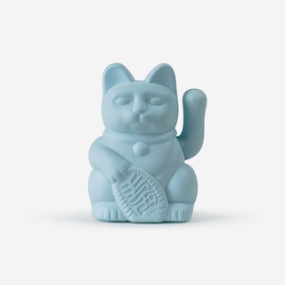 Lucky Cat Solar Light Blue