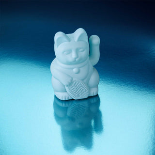 Lucky Cat Solar Light Blue
