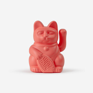 Lucky Cat Solar Neon Orange